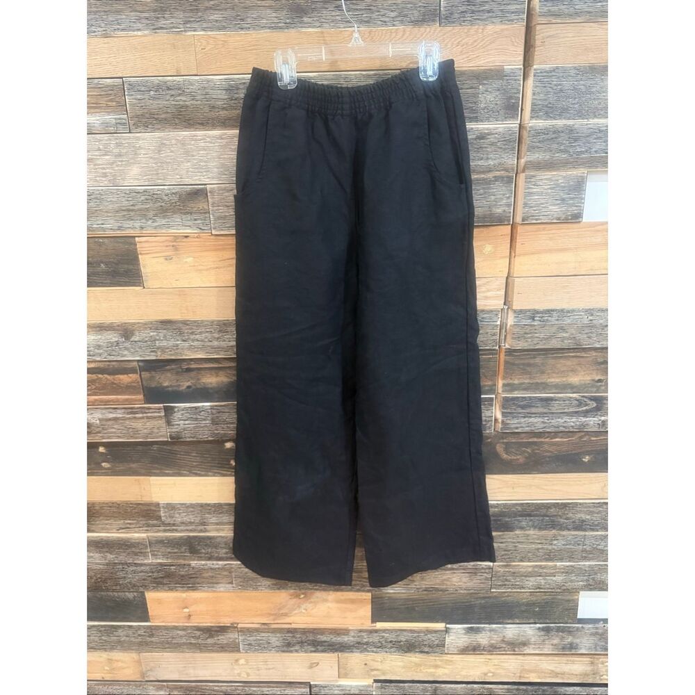 Linenfox pants boho lagenlook relaxed fit sz S